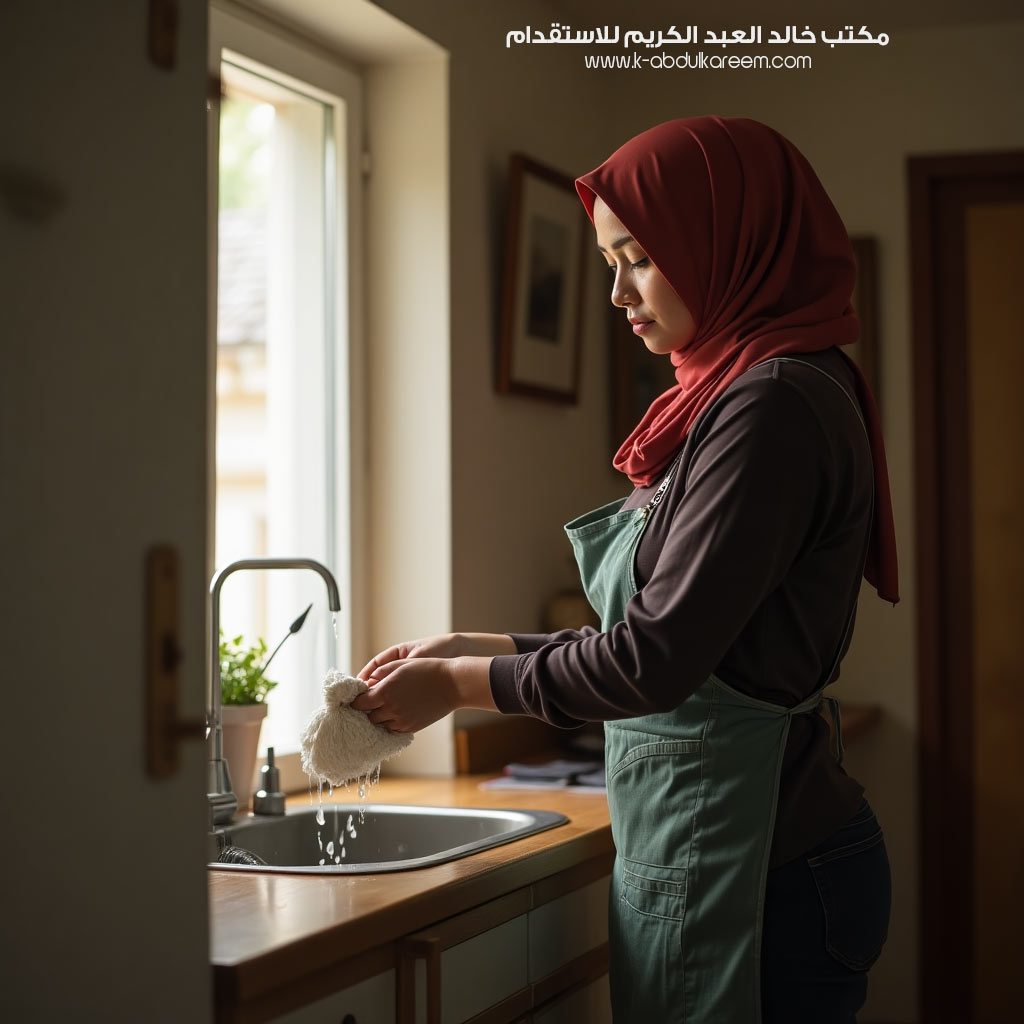 دليل استخراج تأشيرة عامل منزلي في السعودية